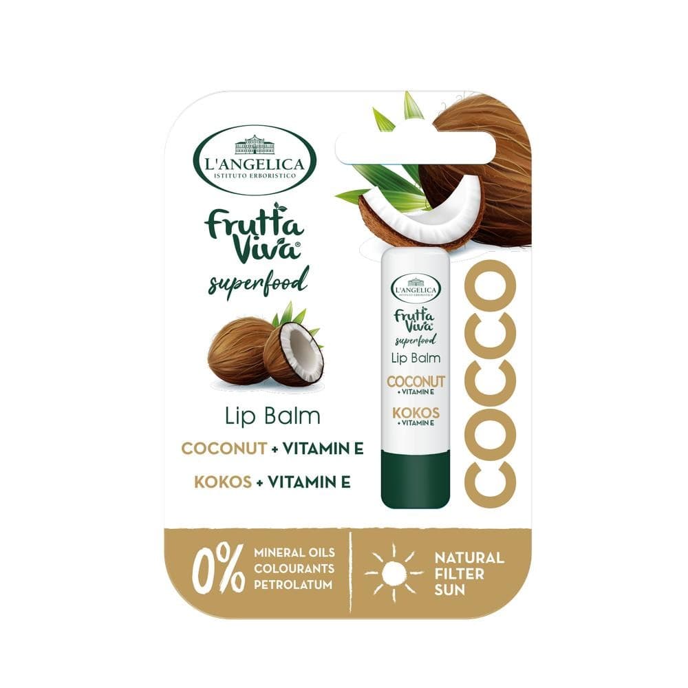 L'Angelica lip balm kokos i vitamin E 4,8 g Akcija u trgovini Dm