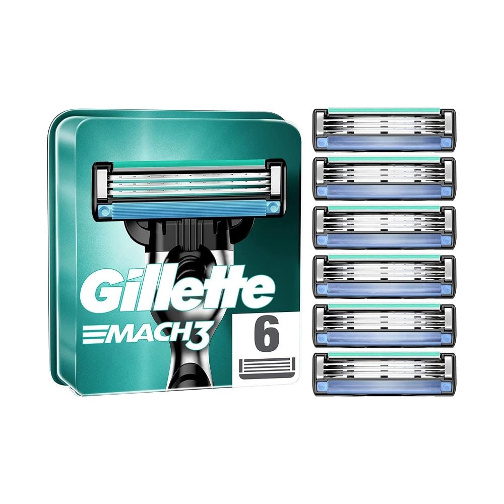 Gillette Mach 3 razor blades 6pcs - Akcija u trgovini Pivac