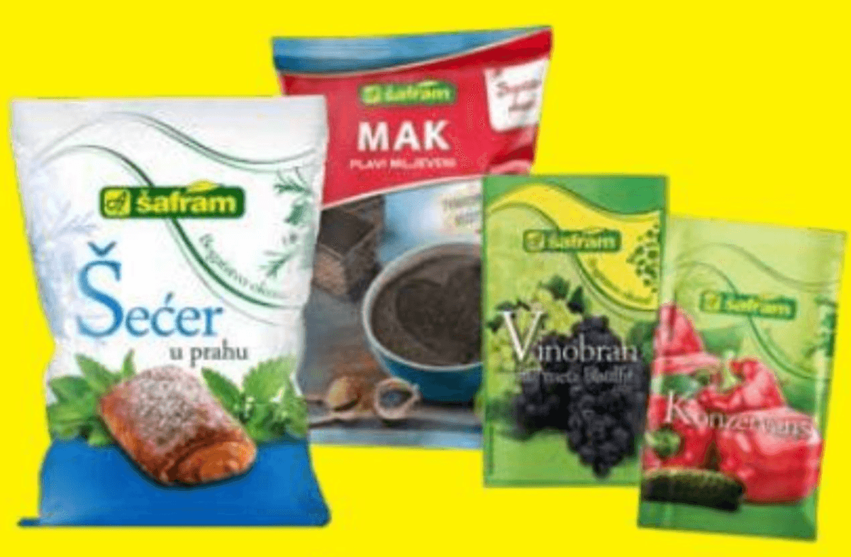 ŠAFRAM odabrani artikli Akcija u trgovini Gavranović