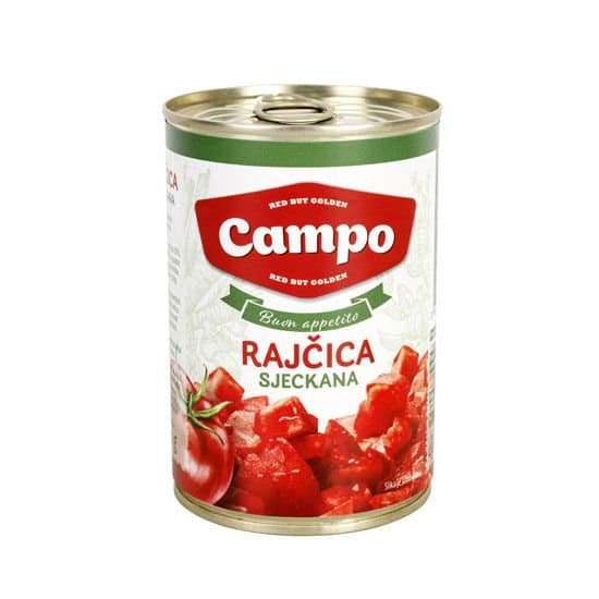 Campo pelati oguljena rajčica 400 g Akcija u trgovini Plodine