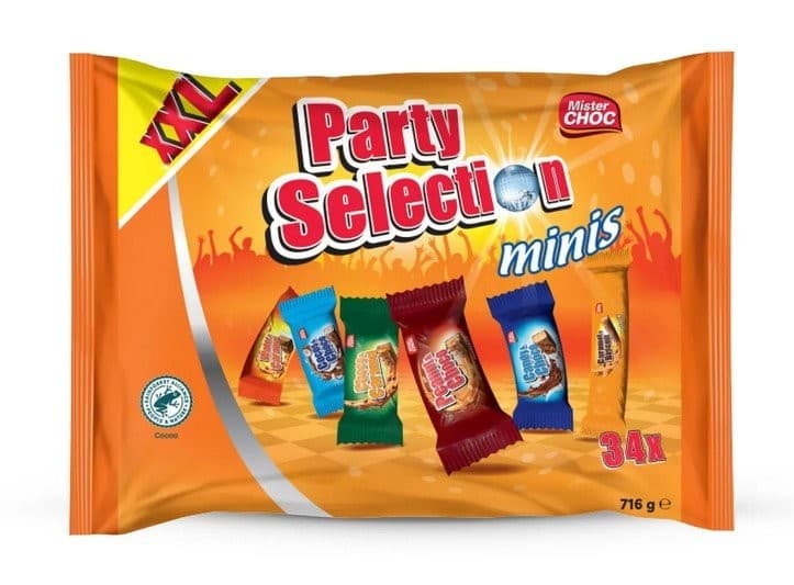 MISTER CHOC Party čokoladice 716 g Akcija u trgovini Lidl