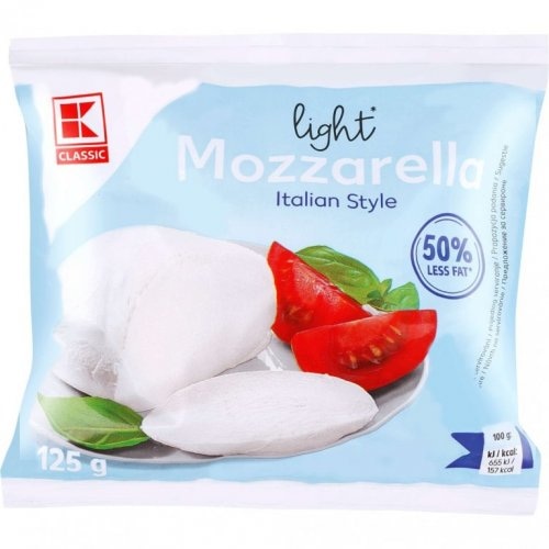 K Classic Mozzarella kugla 2 x 125 g - Akcija u trgovini Kaufland