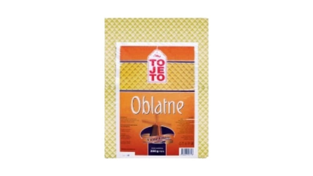Tojeto oblatne 200g Akcija u trgovini 365 Market