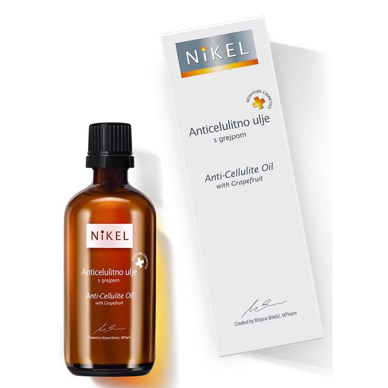 Anticelulitno ulje s grejpom 100 ml NIKEL - Akcija u trgovini Mueller