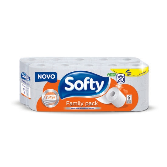 Softy Toaletni papir 16 rola - Akcija u trgovini Plodine