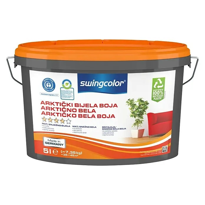 Mix boja za zidove i stropove 'Basis 2 ili 4' 2,5 l swingcolor - Akcija u trgovini Bauhaus