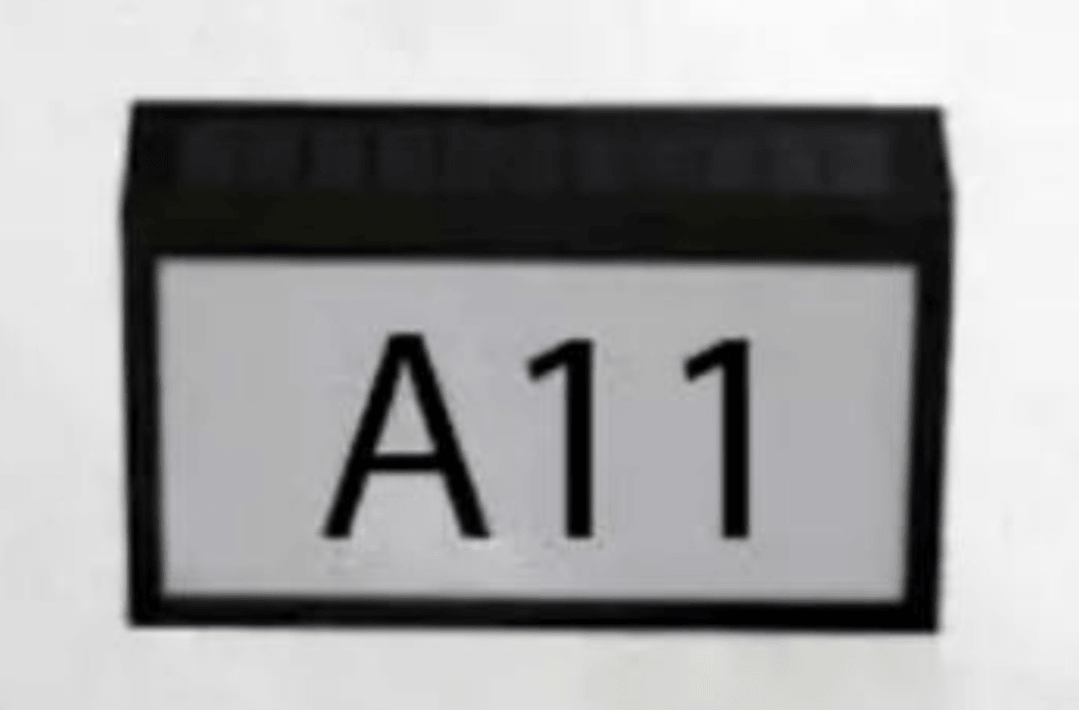 FEROTEHNA Vanjska zidna svjetiljka za kućni broj - Akcija u trgovini Pevex