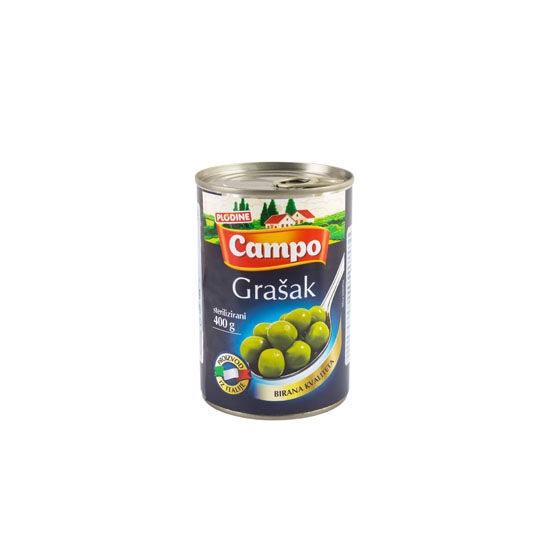 Campo grašak 800 g Akcija u trgovini Plodine