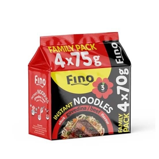 Fino noodles 4 x 70 ili 4 x 75 g Akcija u trgovini Plodine