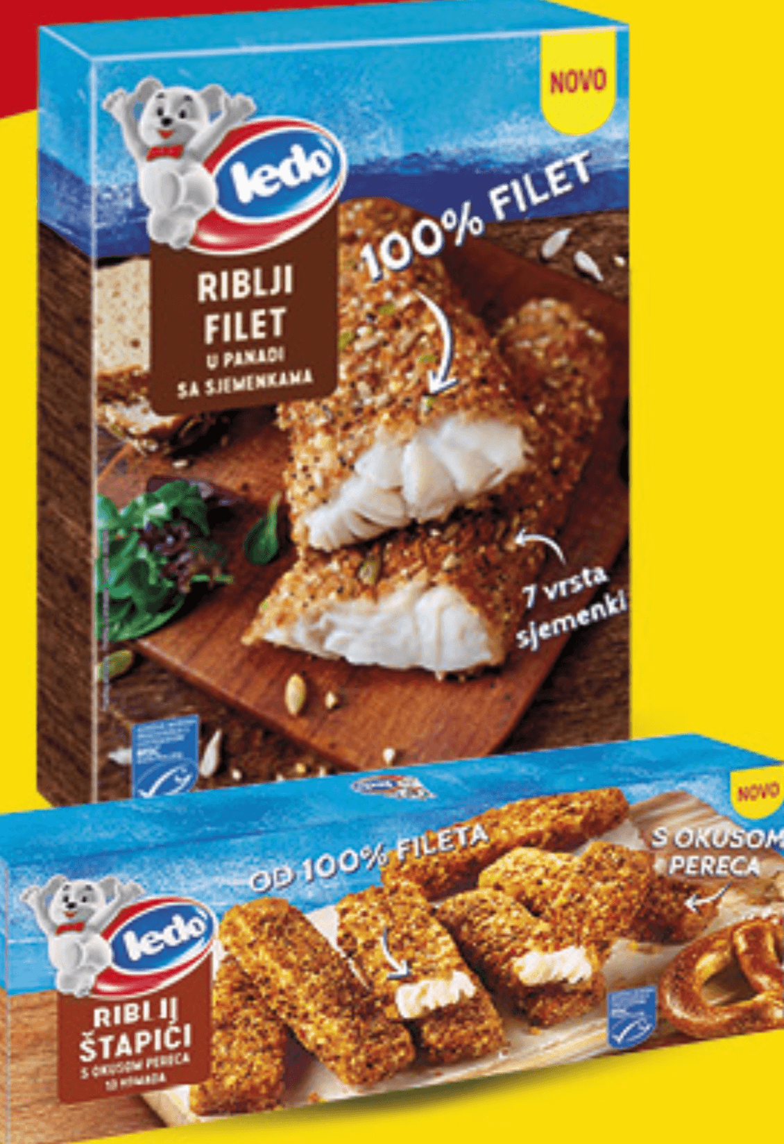 Odabrana Ledo riba - Akcija u trgovini Konzum