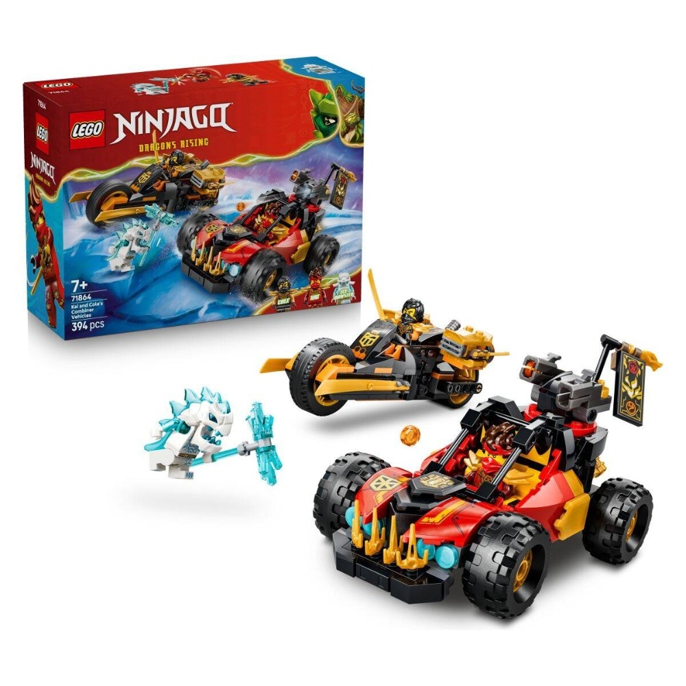 LEGO Ninjago kombinirana vozila Kaija i Colea 306 pcs Akcija u trgovini Konzum