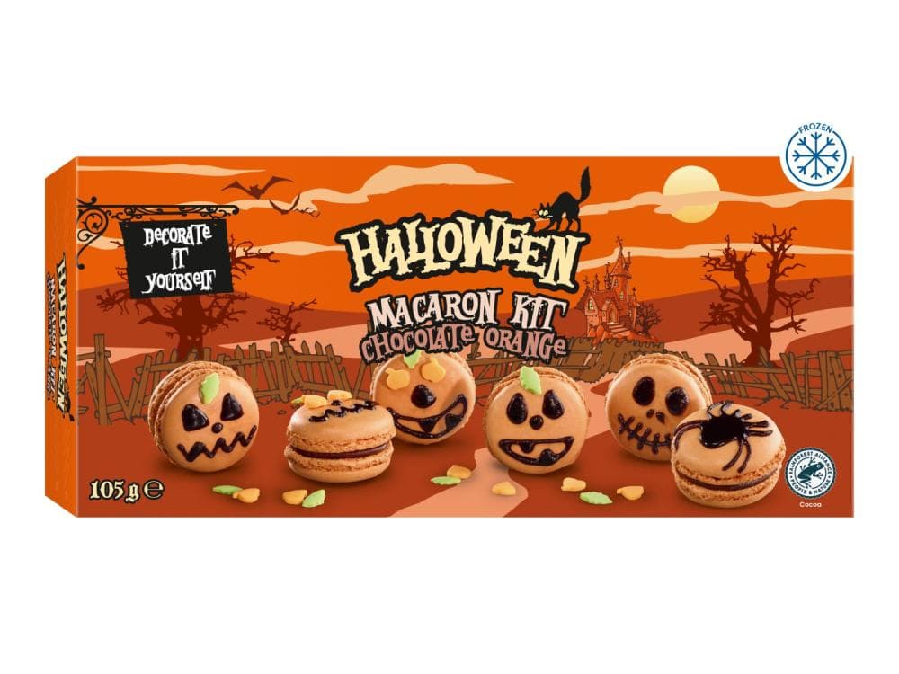 Halloween Macaron set za ukrašavanje 105 g Akcija u trgovini Lidl