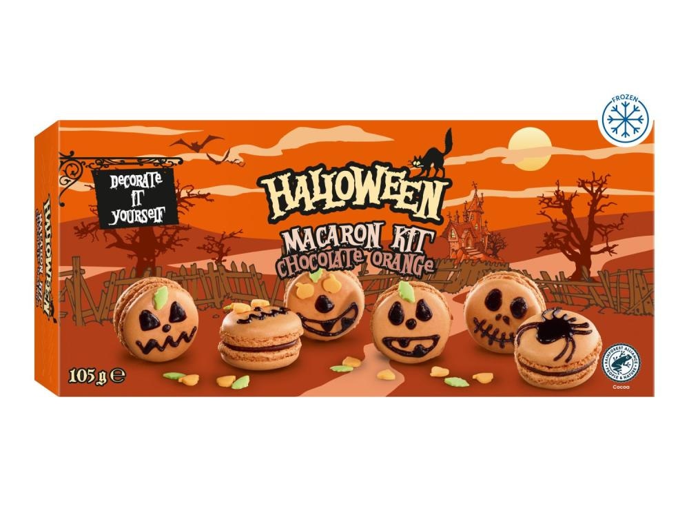Halloween Macaron set za ukrašavanje 105 g Akcija u trgovini Lidl