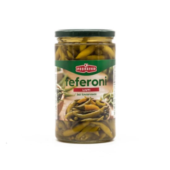 Podravka feferon blagi, 270g, ljuti, 300g Akcija u trgovini Konzum