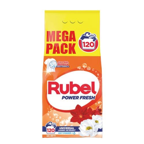 Rubel prašak za rublje 9 kg Akcija u trgovini Metro