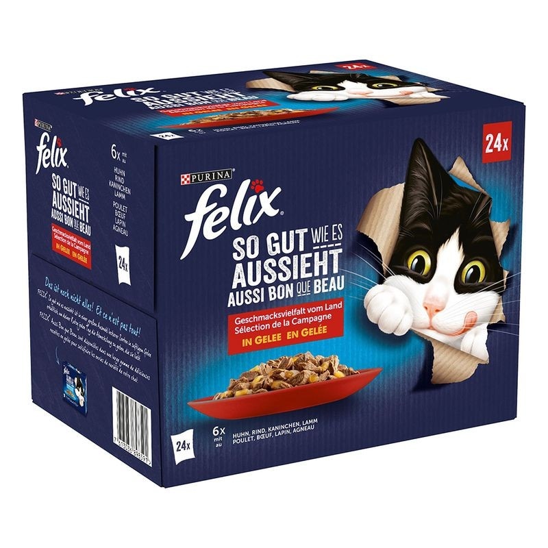 Felix Fantastic Mix hrana za mačke 24 x 85 g Akcija u trgovini Spar