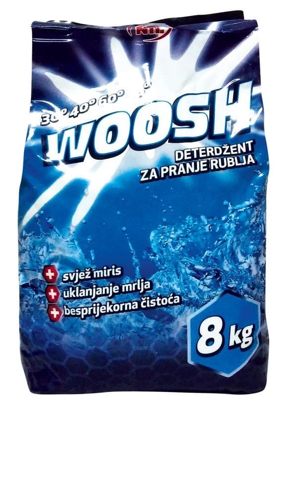 Woosh power fresh deterdžent 8 kg Akcija u trgovini Bakmaz