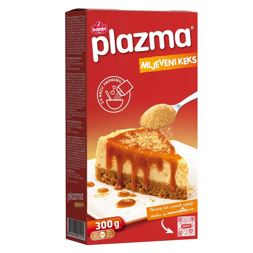Mljeveni keks Plazma 300 g Akcija u trgovini NTL