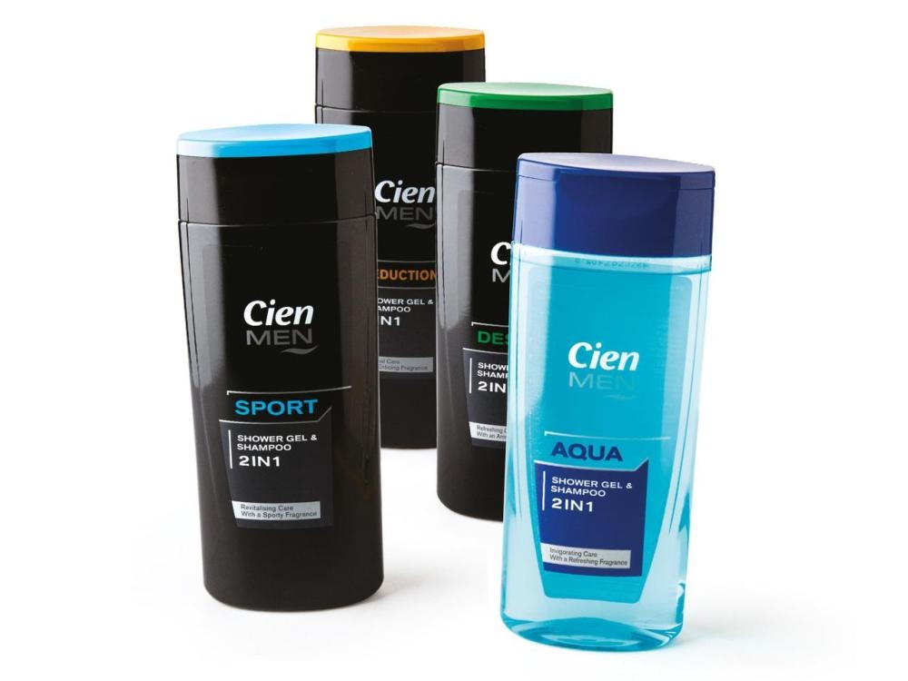 Cien Gel za tuširanje za muškarce 1l - Akcija u trgovini Lidl