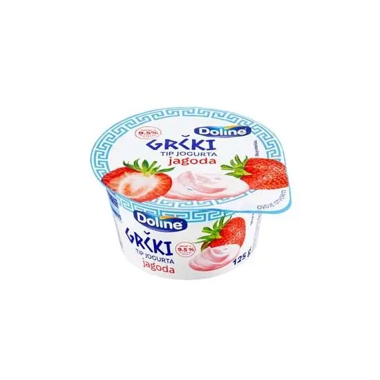 Doline Grčki tip jogurta 125 g Akcija u trgovini Plodine