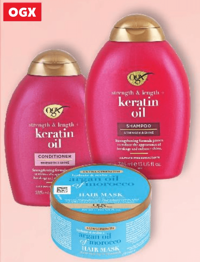 Odabrani OGX proizvodi - Akcija u trgovini Bipa