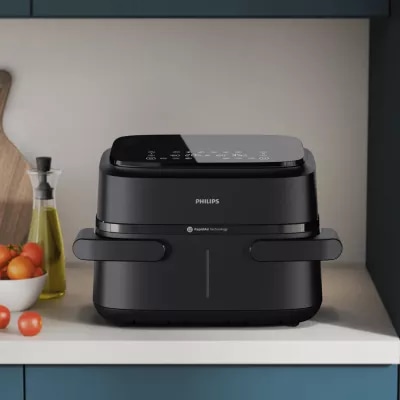 Airfryer s dvije košare NA150/00 Philips - Akcija u trgovini Pevex