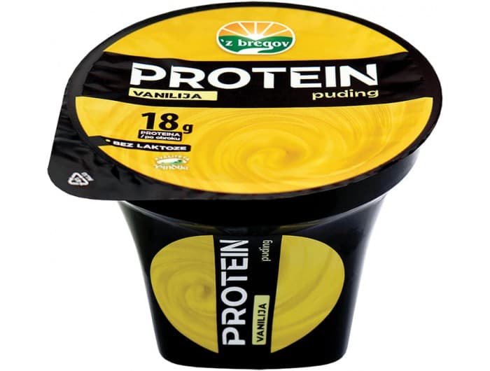 'Z bregov proteinski puding odabrane vrste 180 g Akcija u trgovini Konzum