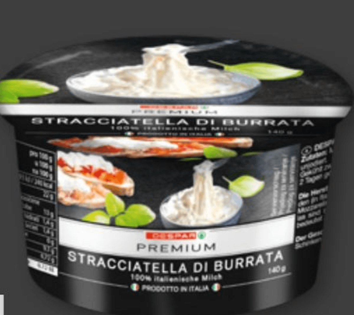 Stracciatella Burrata 140 g - Akcija u trgovini Spar