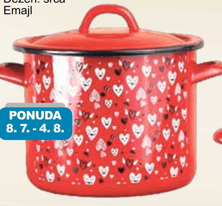 Lonac s poklopcem 10 l Akcija u trgovini KTC