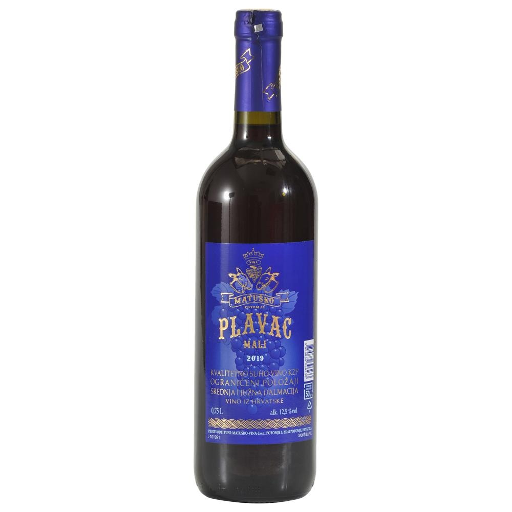 Vino Matuško Plavac Mali 0,75 L Akcija u trgovini Spar