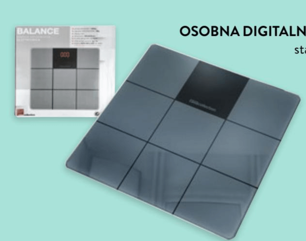 Osobna digitalna vaga Balance 1 kom - Akcija u trgovini Interspar