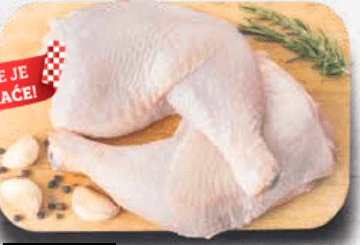 Pureća krila cijela na podlošku i rinfuza Vindon - Akcija u trgovini KTC