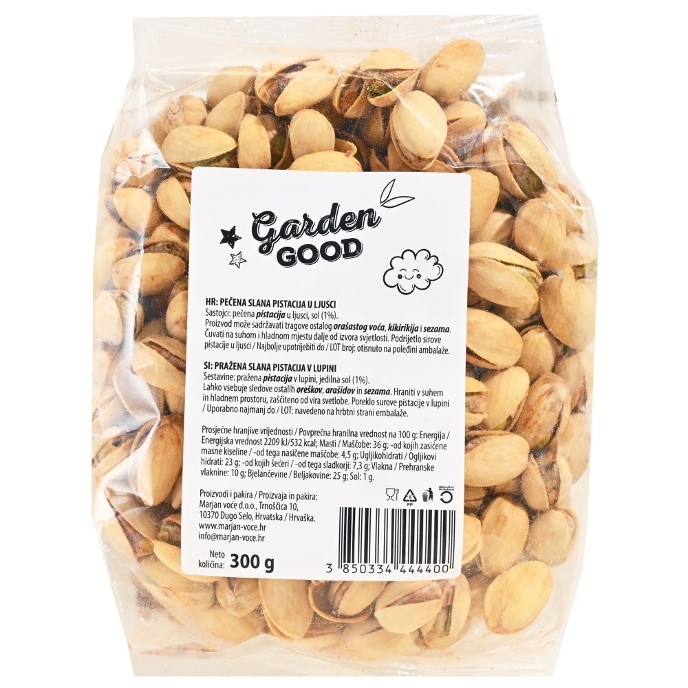 Garden Good pistacija slani 300g Akcija u trgovini Konzum