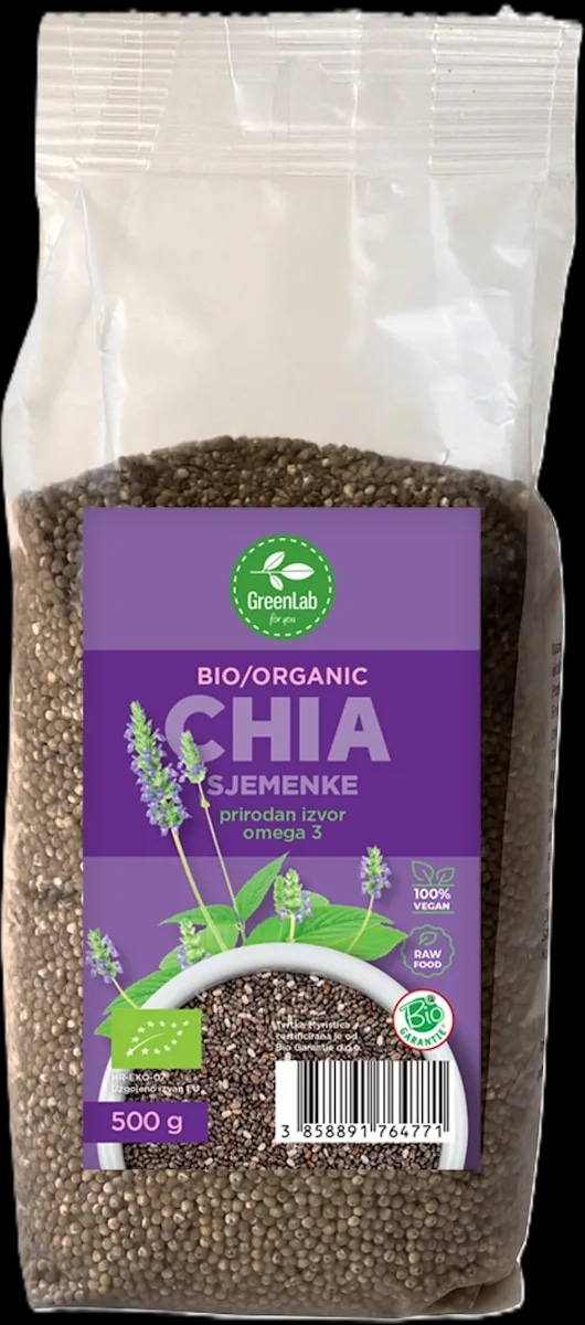 Green Lab chia sjemenke 500 g - Akcija u trgovini Dm