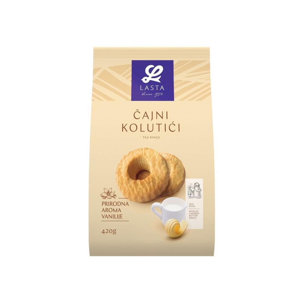 Čajni kolutići Lasta 750 g Akcija u trgovini Spar