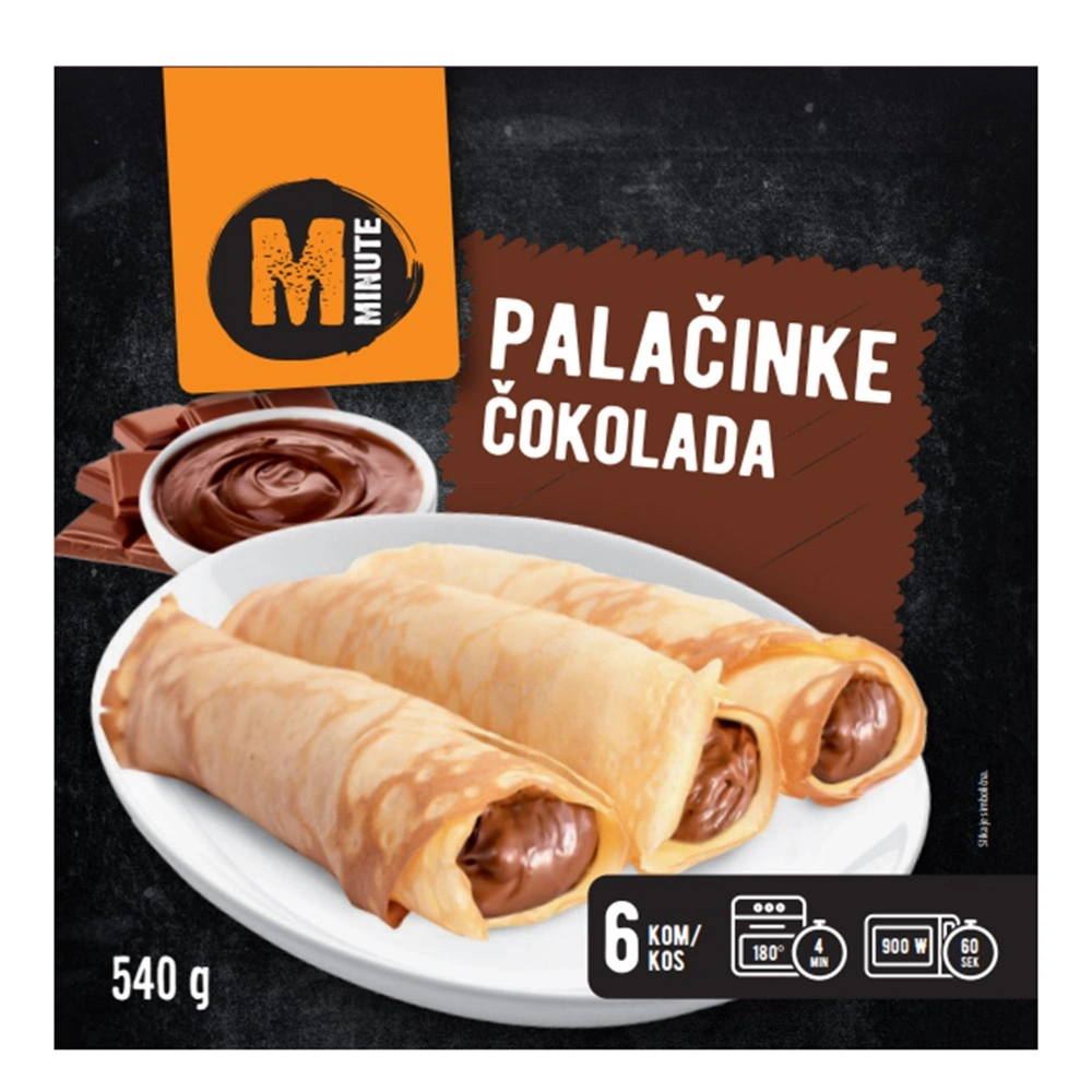 Minute palačinke 6x90 g Akcija u trgovini Konzum