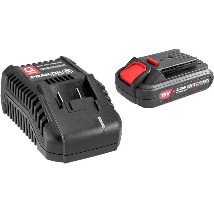 PRAKTIK set punjač PTQC01 + baterija PTQB20 - Akcija u trgovini Alles