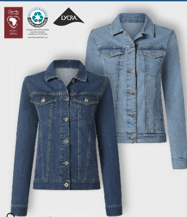 Oyanda Ženska traper jakna komad - Akcija u trgovini Kaufland