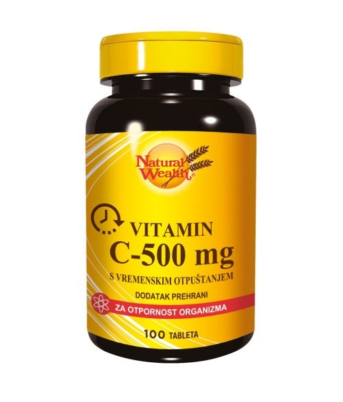 Natural Wealth C 500 mg Akcija u trgovini Bipa