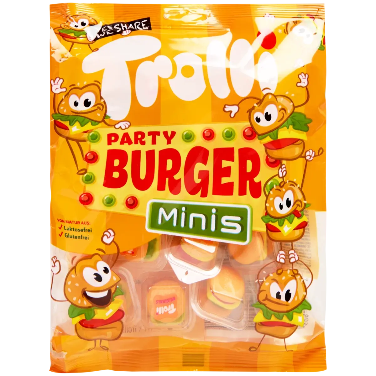 Trolli Party Burger Mini's 170 grama Akcija u trgovini Action