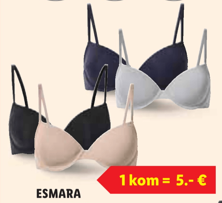 ESMARA Grudnjaci 2 komada u setu - Akcija u trgovini Lidl