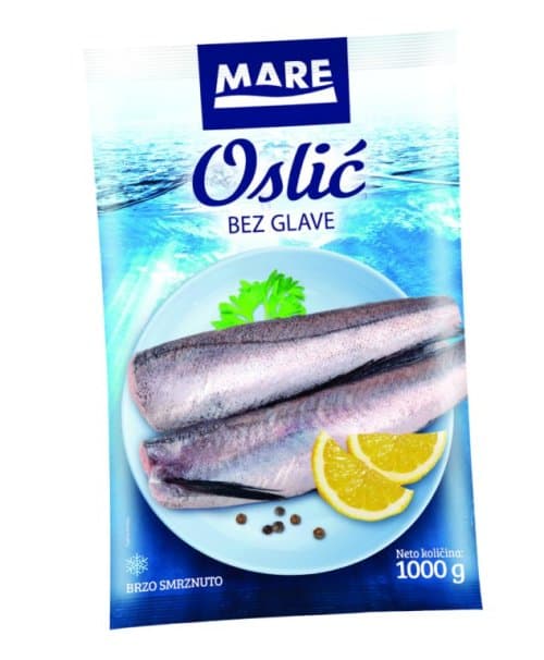 Mare oslić bez glave 1 kg Akcija u trgovini NTL