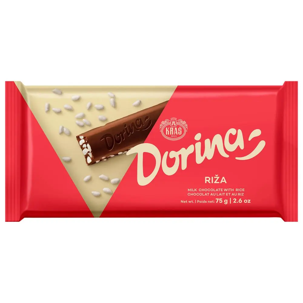 Dorina Čokolada riža 75 g Akcija u trgovini Gavranović