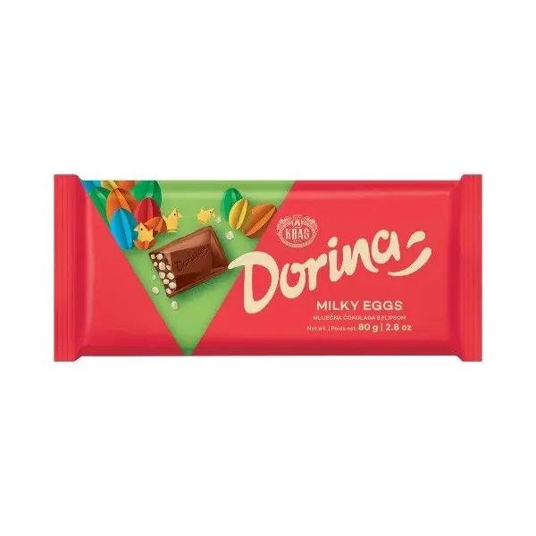 Čokolada mliječna Dorina Kraš KRAŠ Dorina Akcija u trgovini KTC