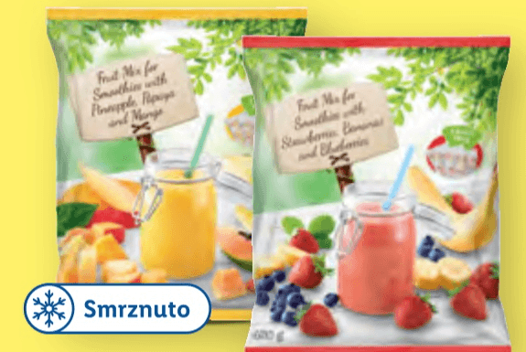 Freshona voće za smoothie 450 g Akcija u trgovini Lidl