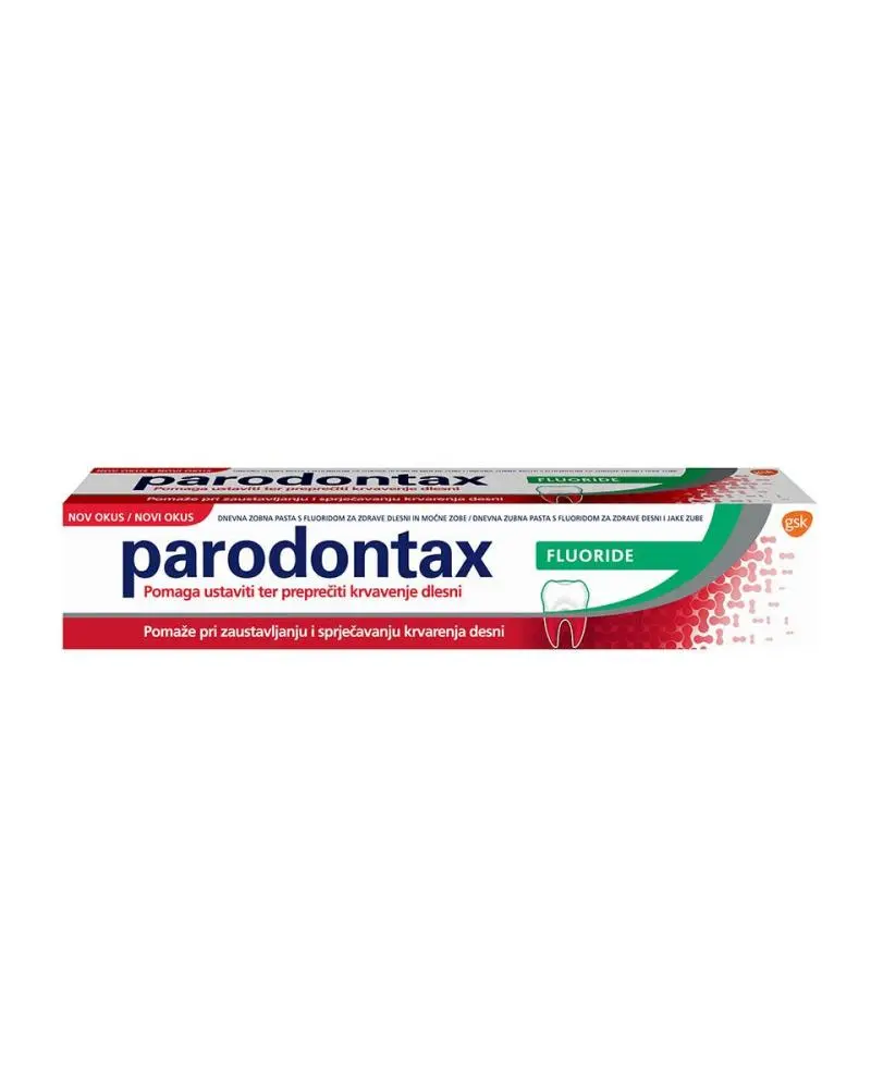 Paradontax pasta za zube Fluoride/Whitening 75 ml Akcija u trgovini Gavranović