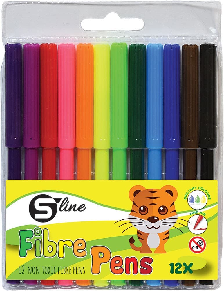 S line Fibre Pens 1 pak, 12 kom Akcija u trgovini Tommy