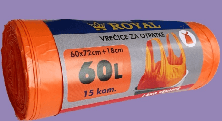 Vrećice za smeće 60 l, 15/1 - Akcija u trgovini Boso
