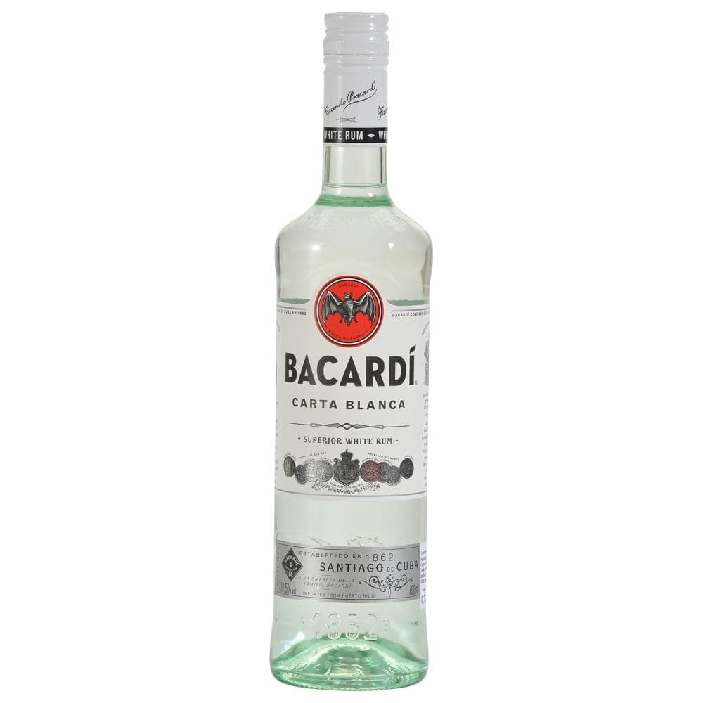 Bacardi Rum Carta Blanca ili Spiced 0,7 l Akcija u trgovini Plodine