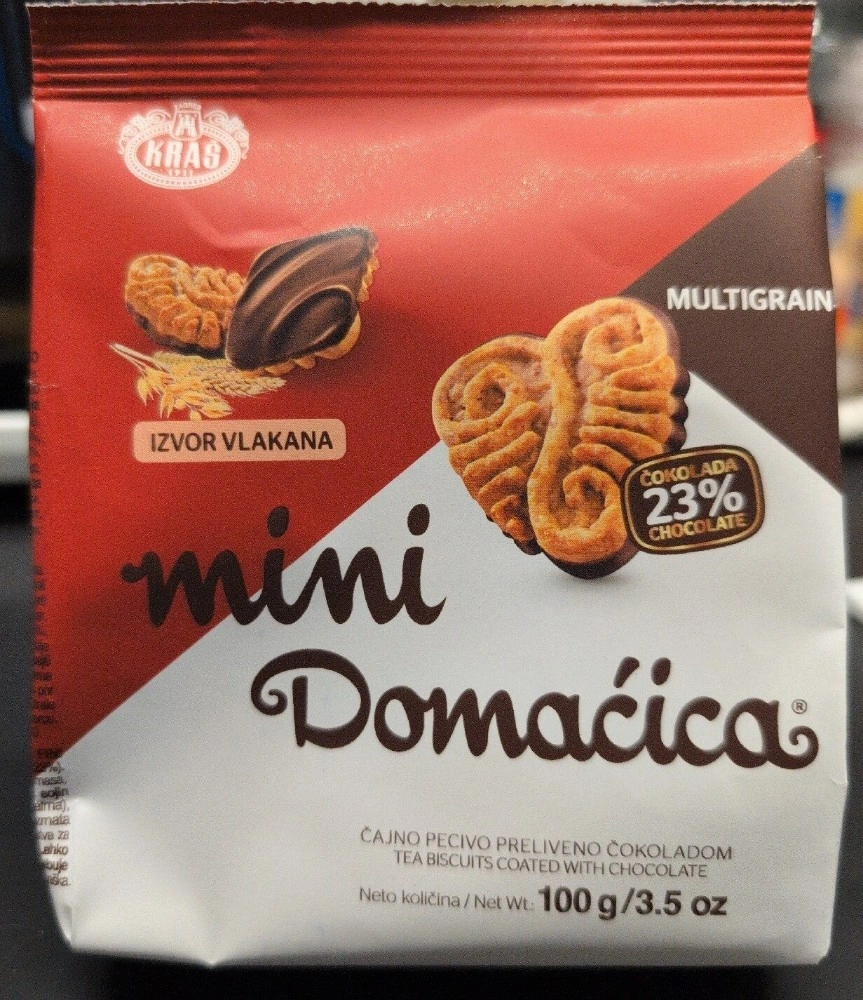 Domaćica Mini original multigrain keksi 100 g Kraš Akcija u trgovini Bakmaz